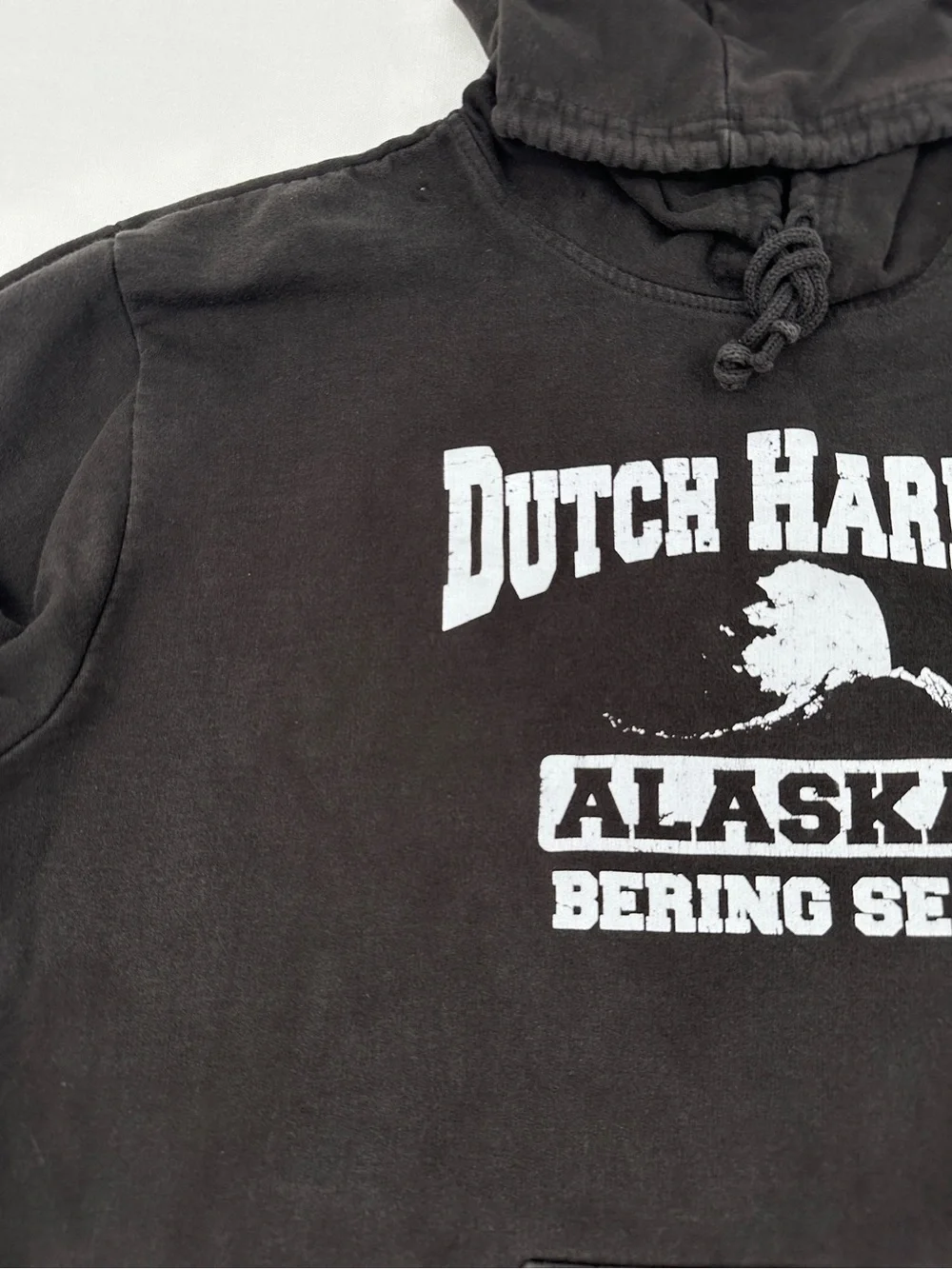 Dutch Harbor Alaska Bering Sea Black Hoodie